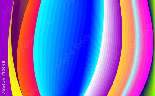 Latar belakang abstrak warna pelangi untuk desain vektor	 photo