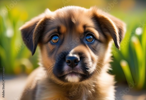 The Irresistible Charm of a Mixed Breed Puppy