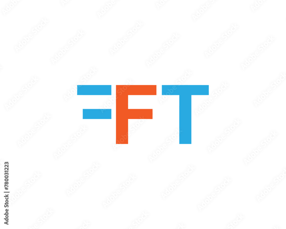 Fototapeta premium fft logo