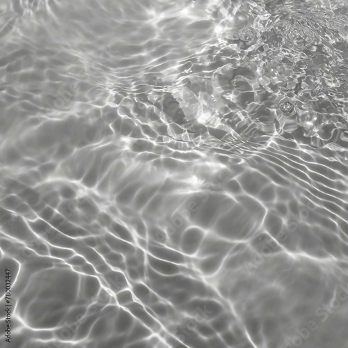 Ethereal Ebb: Closeup of Clear Water Texture in Trendy