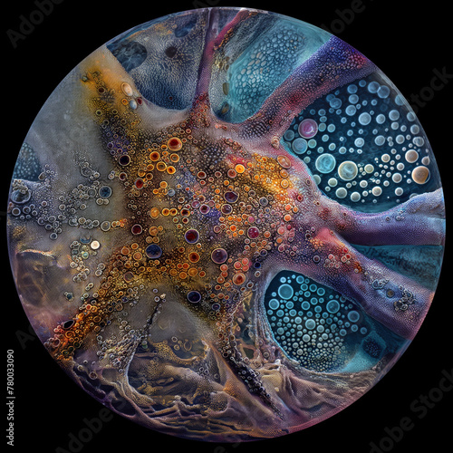 picture of cancer cell by microscope