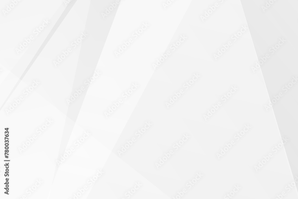 Obraz premium Abstract white and grey on light silver background modern design. Vector illustration eps 10.