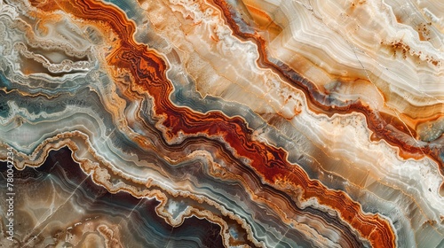 New Abstract Design Background Featuring Unique Marble, Wood, Rock, and Metal Textures. © Marry