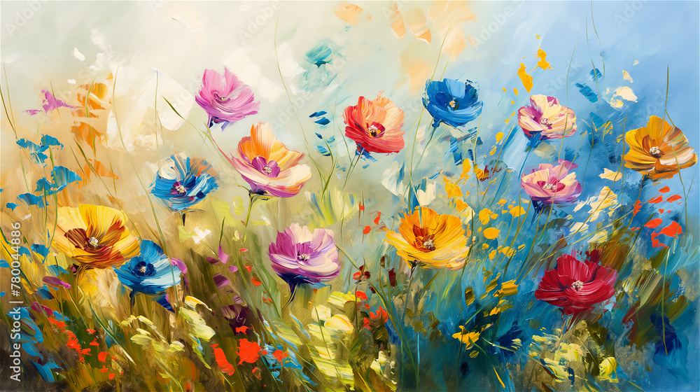 Flowery background.