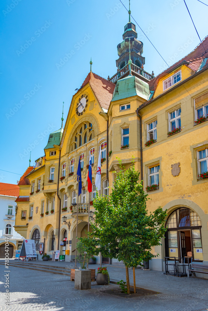 Ptuj town hall in Slovenia