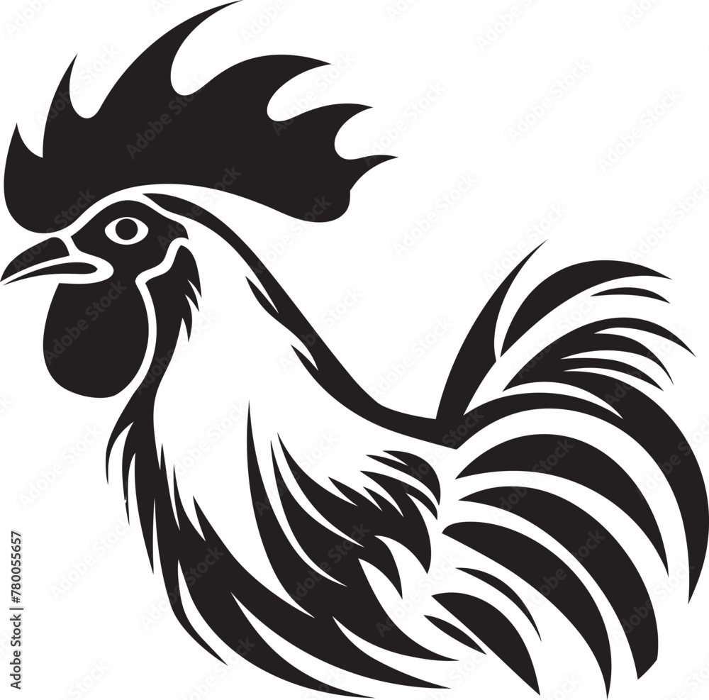 Beak Brigade: Roster Chicken Vector Emblem in Icon Cluck Collective: Vector Logo of Roster Chicken Graphics Beak Brigade: Roster Chicken Vector Emblem in Icon Cluck Collective: Vector Logo of Roster Chicken Graphics