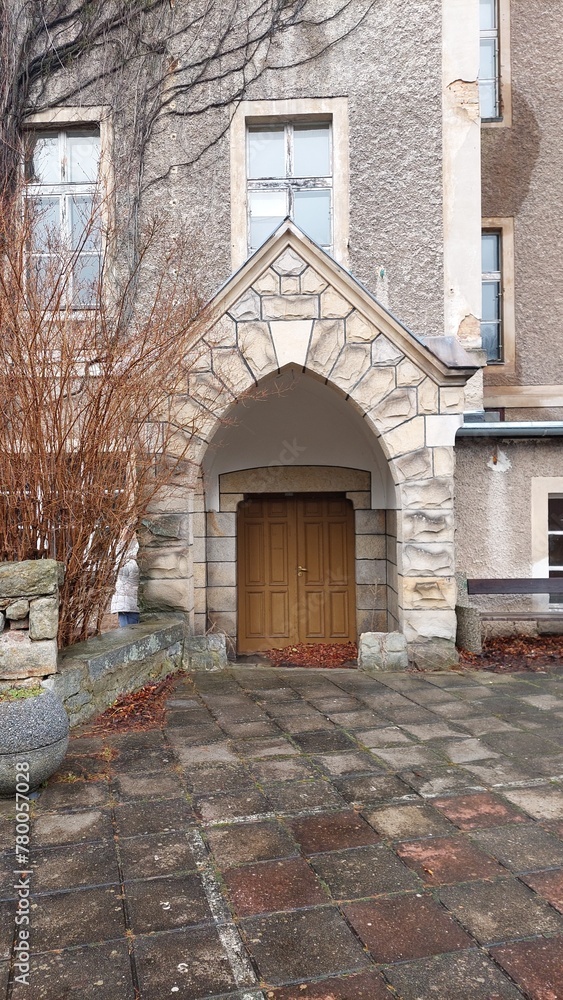 Fototapeta premium Entrance to the castle