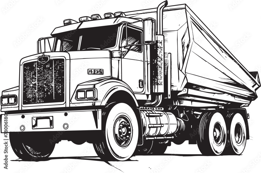 SketchHaulage: Sketch Graphic of Dump Truck Icon DumpExpress: Vector Dump Truck Sketch SketchHaulage: Sketch Graphic of Dump Truck Icon DumpExpress: Vector Dump Truck Sketch