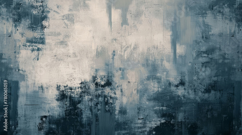 Abstract grunge texture background in blue and white