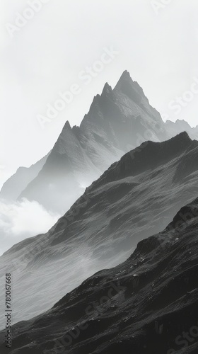 Person Standing on Beach Near Mountain