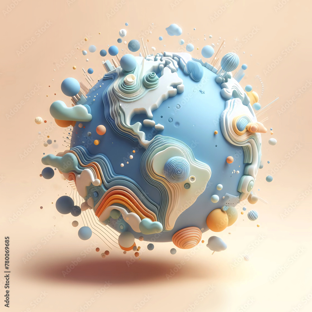 abstract travel globe abstract travel globe
