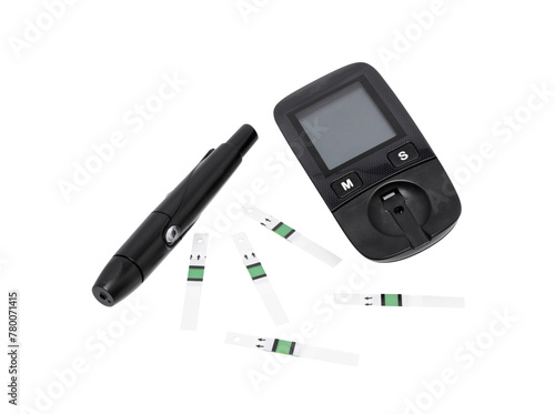 Glucose meter for the diagnosis of glucose