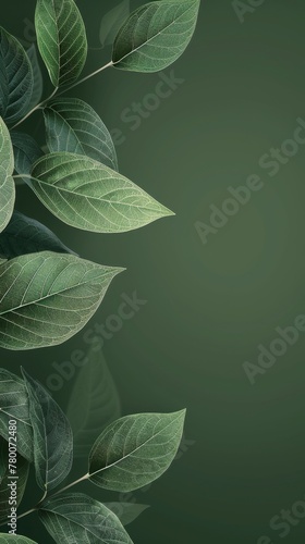 Green Leaf Hanging From Tree Branch