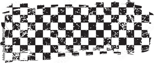 checkered flag grunge effect vector file racing flag 