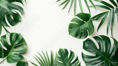 Exotic indoor plants decorating a modern house generative ai