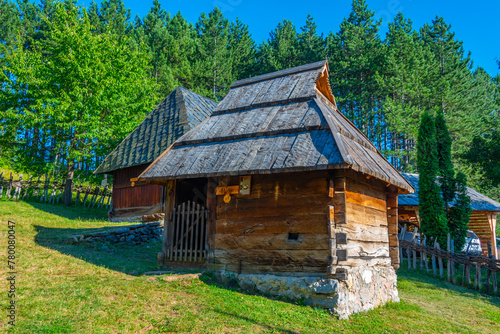 Open-air museum Staro Selo in Sirogojno in Serbia