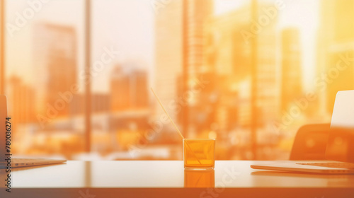 Wallpaper Mural Abstract office window background, defocused, blur office background Torontodigital.ca