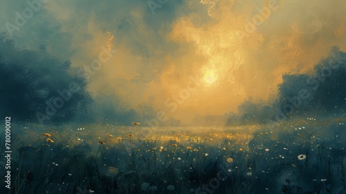 Field of Grass With Sky