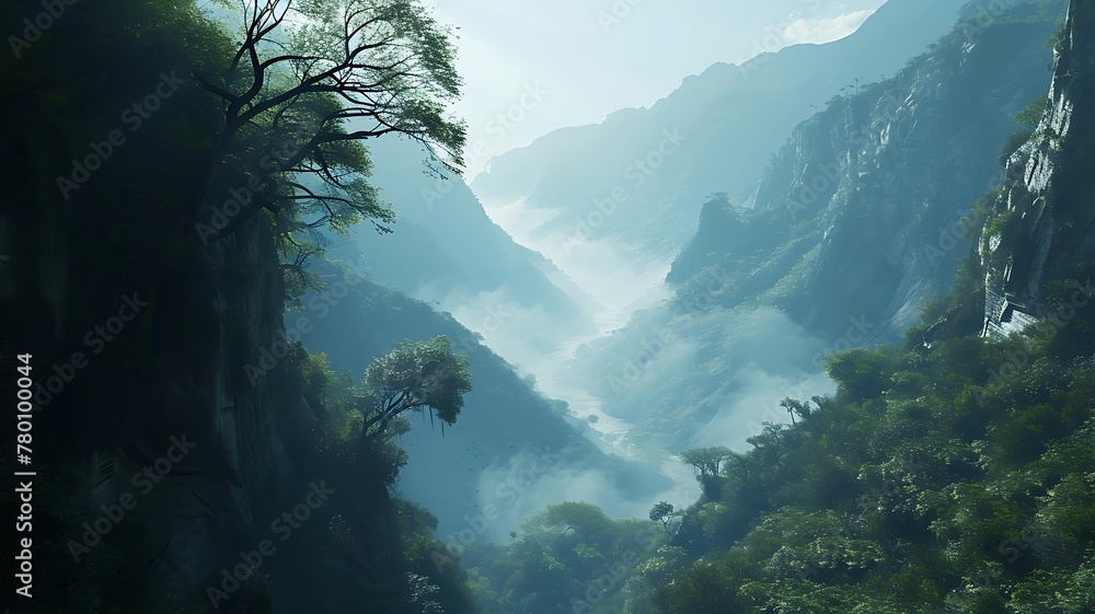 Layered Majesty: A Mountainous Panorama Revealing Layers of Time and Terrain, Enchanting with Nature's Grand Tapestry Layered Majesty: A Mountainous Panorama Revealing Layers of Time and Terrain, Enchanting with Nature's Grand Tapestry