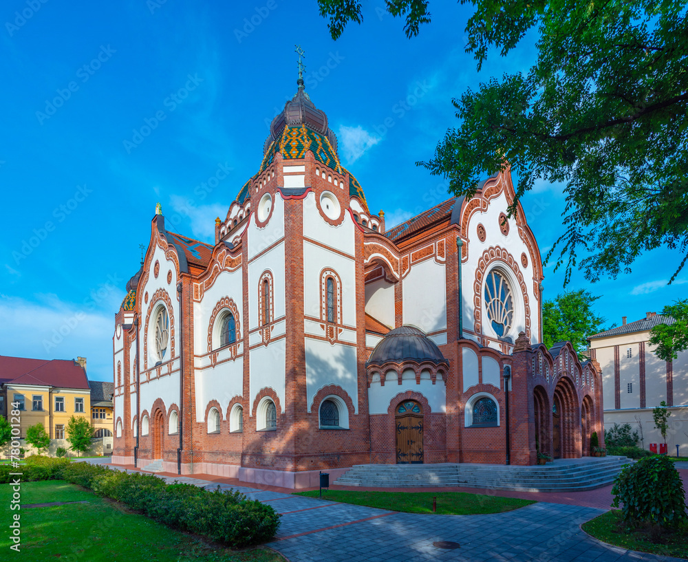 Subotica synagogue during a summer day in Serbia Subotica synagogue during a summer day in Serbia