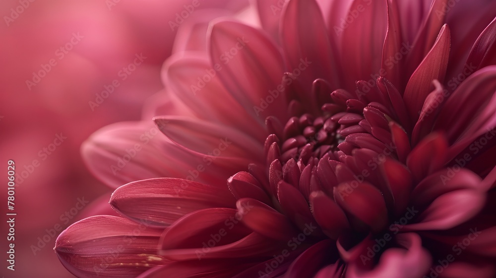 This is a close-up photo of a burgundy chrysanthemum flower. It's a beautiful shot that could be used as a background featuring this rich color.
