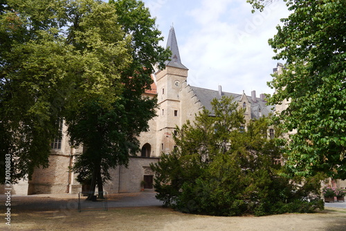 Burganlage Schloss Mansfeld im Mansfelder Land photo