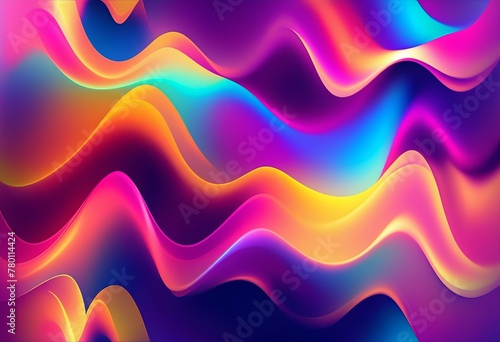 Immerse yourself in a world of vibrant colors with this dynamic abstract light background wallpaper
