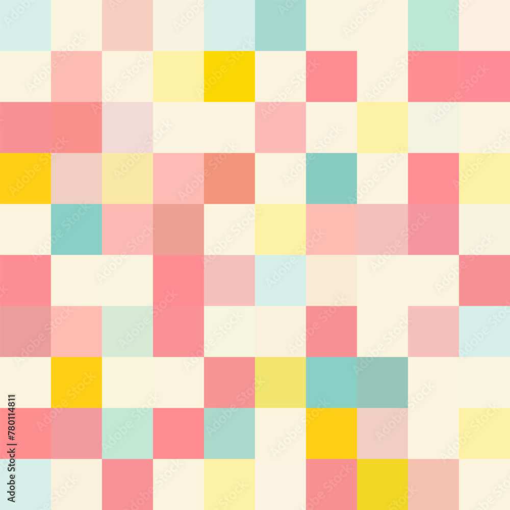 Vector pattern, pixel, RGB, 10 eps