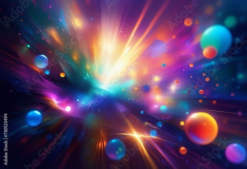Otherworldly Abstract Art with Dynamic Lighting