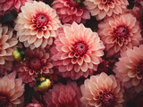 Delight in the charm of a floral background accented by a bokeh frame