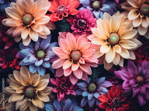 Explore the colorful world of flowers in a stunning backdrop