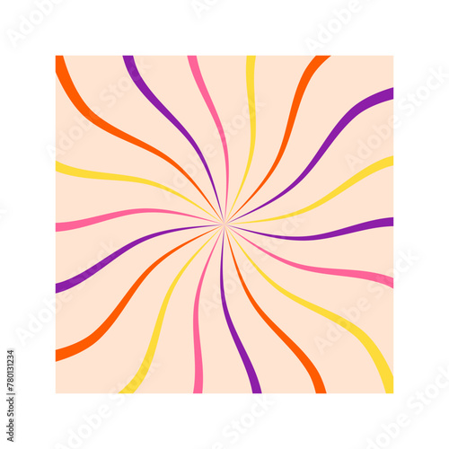 Retro Psychedelic Pattern