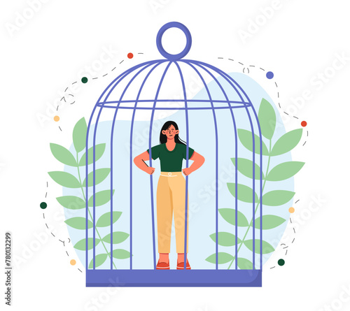 Break free from cage vector