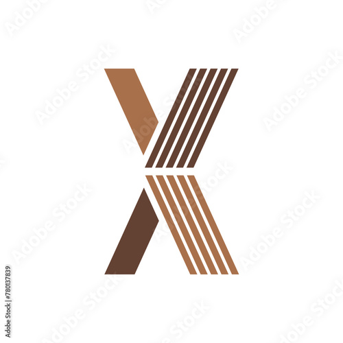 Monogram X. Design vector X logo. Monogram initial letter mark X logo design. Monogram design vector logo. Monogram initial letter mark X logo design. Simple X monogram. Monogram X design logo