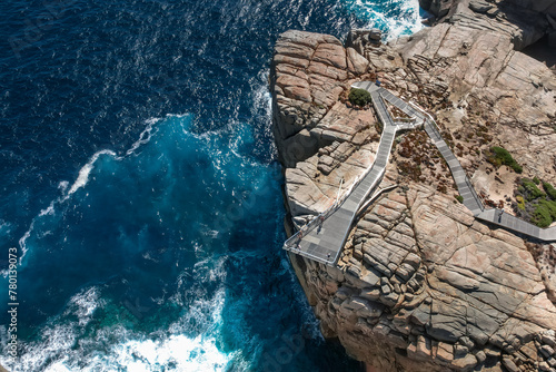 The Gap in Albany, Western Australia seen from above