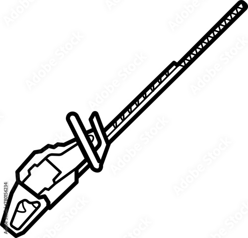 Hedge Trimmer Outline Icon