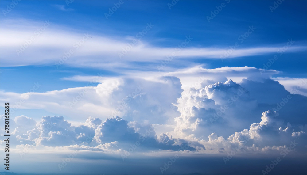 Blue Sky with white cloud and clear abstract. Beautiful air sunlight with cloud colorful scape Blue Sky with white cloud and clear abstract. Beautiful air sunlight with cloud colorful scape