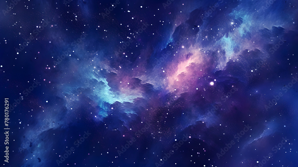 Digital blue and purple nebula starry abstract graphic poster web page PPT background Digital blue and purple nebula starry abstract graphic poster web page PPT background