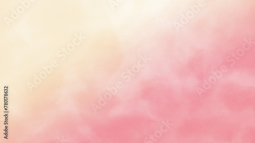 Pink Yellow Sky Cloud Background Color Dream Abstract Sunset Landscape Pastel weather Light Warm Morning Wallpaper Freedom Summer Winter, Mockup Cosmetic Environment, Heaven Dramatic Sunlight Dusk.