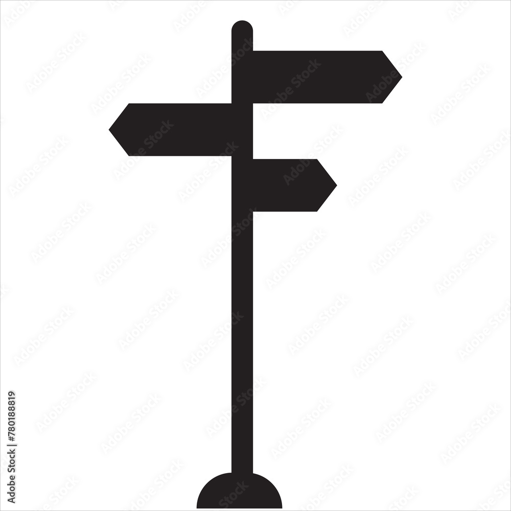 custom made wallpaper toronto digitalSinpost icon. Signboard vector set. Sign direction. Sign board isolated. EPS 10/AI