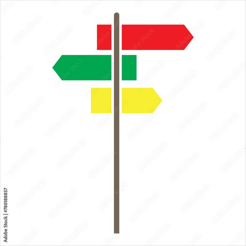 Sinpost icon. Signboard vector set. Sign direction. Sign board isolated. EPS 10/AI Sinpost icon. Signboard vector set. Sign direction. Sign board isolated. EPS 10/AI