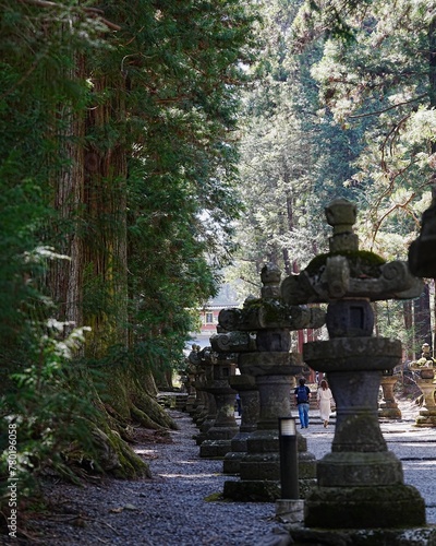 日本のお寺参道