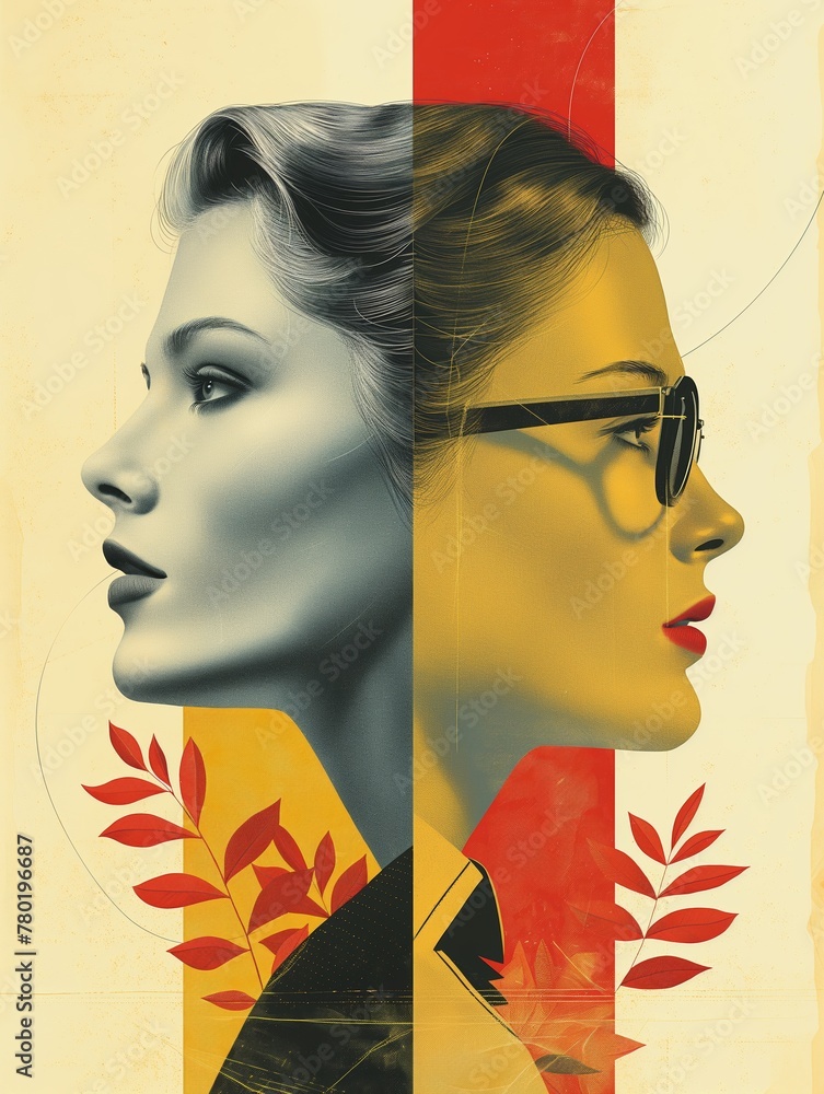 Fototapeta premium Diverse feminine perspectives