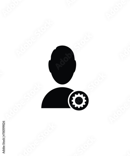 worker icon, vector best flat icon.