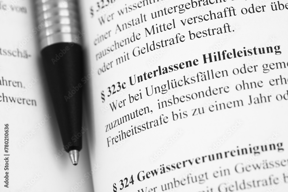 Unterlassene Hilfeleistung Paragraf Unterlassene Hilfeleistung Paragraf
