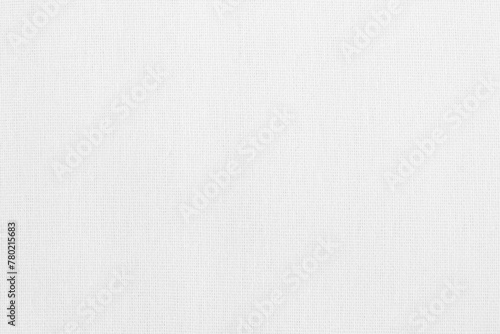 White cotton fabric texture background, seamless pattern of natural textile. © Nattha99