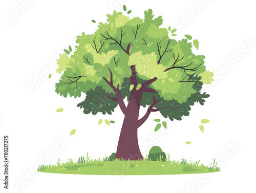 white background, Participating in tree adoption programs to care for urban trees, in the style of animated illustrations, background, text-based