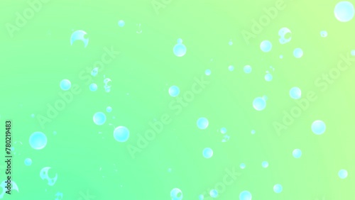Mesmerizing Bubble Motion Background