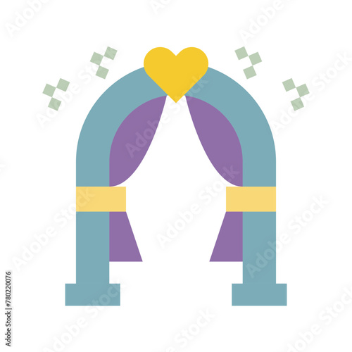 wedding arch icon