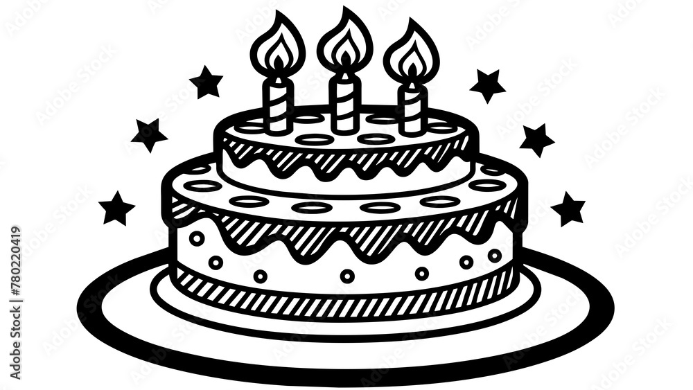 birthday cake with candles, black cake silhouette vector illustration,icon,svg,candles characters,Holiday t shirt,Hand drawn trendy Vector illustration,cake with candles on a white background birthday cake with candles, black cake silhouette vector illustration,icon,svg,candles characters,Holiday t shirt,Hand drawn trendy Vector illustration,cake with candles on a white background